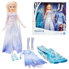 Hasbro Disney Frozen Elza's Style Set Елза - Кукла с три тоалета, 28 см.