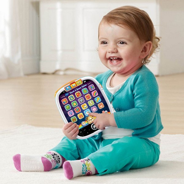 Продукт VTech Touch and Teach - Бебешки таблет - 0 - BG Hlapeta