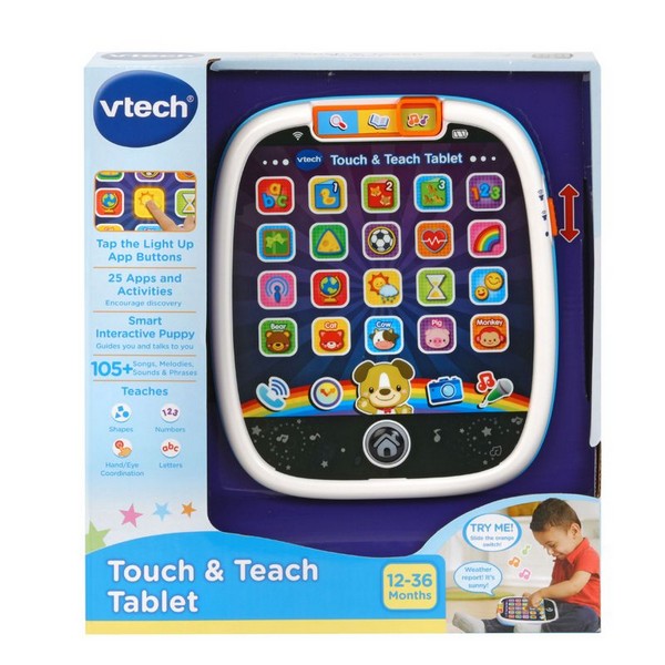 Продукт VTech Touch and Teach - Бебешки таблет - 0 - BG Hlapeta