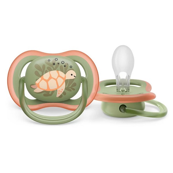 Продукт Philips avent Ultra Air 6-18м - 2 бр. ортодонтични залъгалки  с декорация в кутия за стерилизиране - 0 - BG Hlapeta