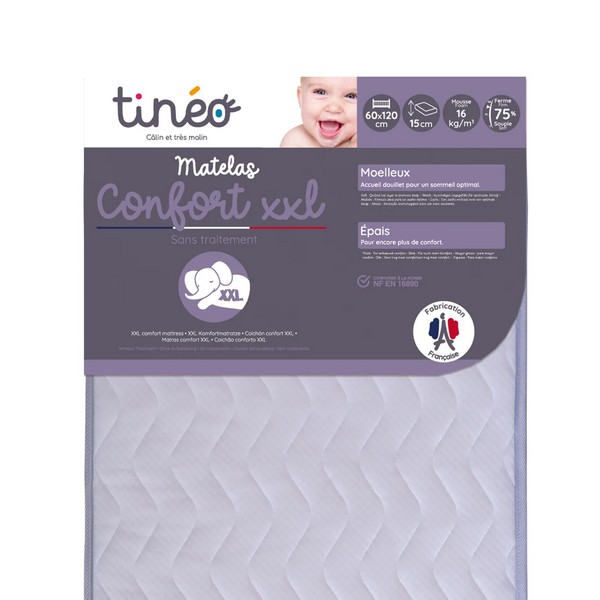 Продукт Tineo Comfort Xxl - Бебешки Матрак 60Х120Х15См - 0 - BG Hlapeta