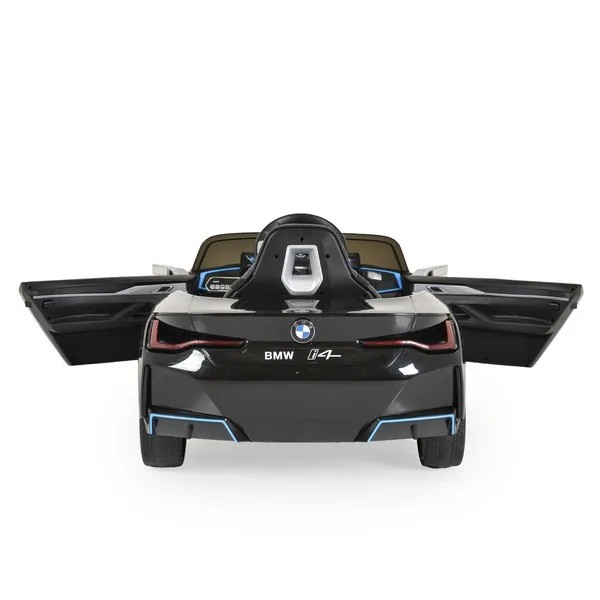 Продукт Акумулаторна кола BMW I4, 12V с меки гуми и кожена седалка - 0 - BG Hlapeta