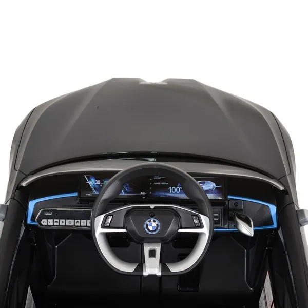 Продукт Акумулаторна кола BMW I4, 12V с меки гуми и кожена седалка - 0 - BG Hlapeta
