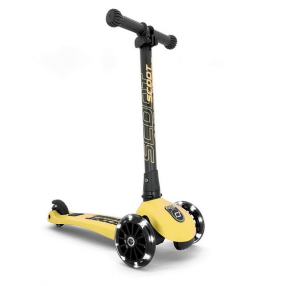 Scoot and Ride Highwaykick 3 LED - Детска тротинетка, Сгъваема