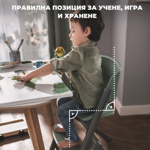 Продукт KinderKraft CALMEE LIVY - Столче за хранене + шезлонг - 0 - BG Hlapeta