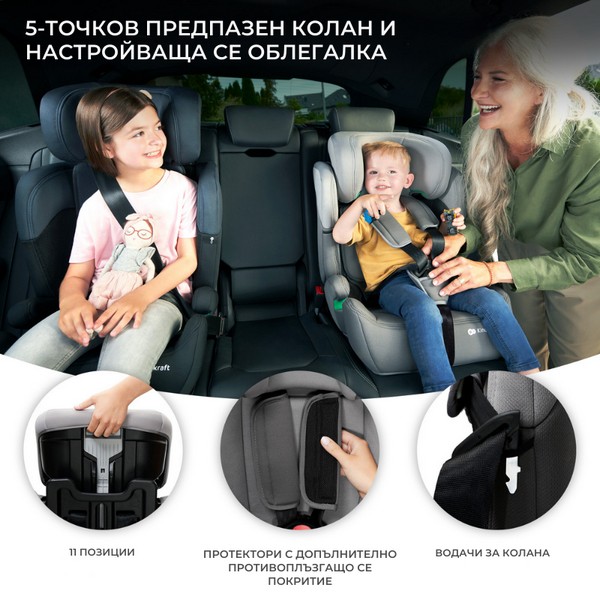 Продукт Kinderkraft Comfort up I-Size 76-150см - Столче за кола - 0 - BG Hlapeta