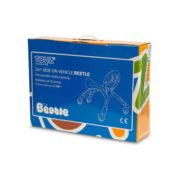 Продукт Caretero Toyz Beetle - Количка за яздене 2В1 - 0 - BG Hlapeta