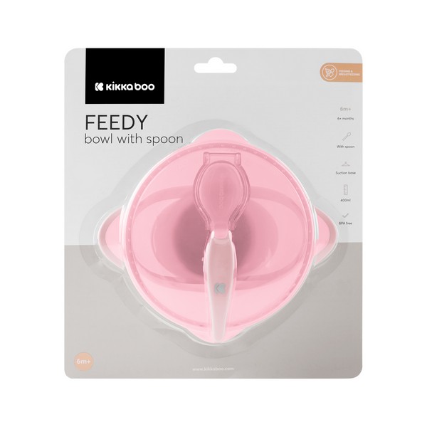 Продукт Kikkaboo Feedy - Купа с лъжица - 0 - BG Hlapeta