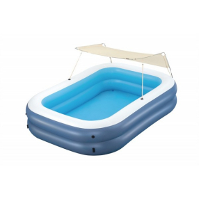 Bestway - Надуваем басейн със сенник (254х178х140см) Bestway - Надуваем басейн със сенник (254х178х140см)