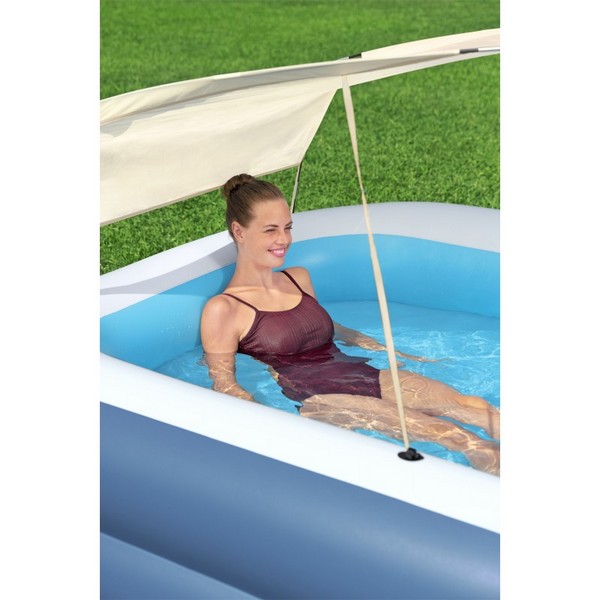 Продукт Bestway - Надуваем басейн със сенник (254х178х140см) - 0 - BG Hlapeta