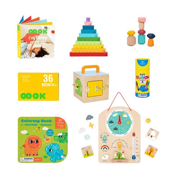 Продукт TOOKY TOY - Монтесори образователен Сет TK755 - 0 - BG Hlapeta