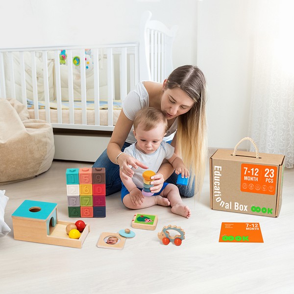 Продукт TOOKY TOY - Монтесори образователен Сет TK7531 6М+ - 0 - BG Hlapeta