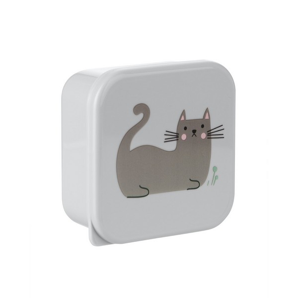 Продукт Kikkaboo Kitty Cat - Кутии за храна 4 бр - 0 - BG Hlapeta