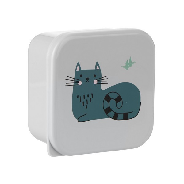 Продукт Kikkaboo Kitty Cat - Кутии за храна 4 бр - 0 - BG Hlapeta