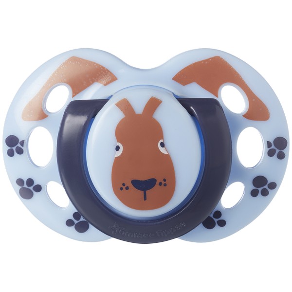 Продукт Tommee Tippee FUN FRIENDS - ОРТОДОНТИЧНИ ЗАЛЪГАЛКИ 18-36М (2 бр./оп.) - 0 - BG Hlapeta