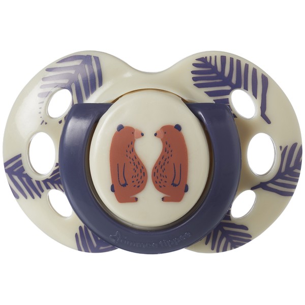 Продукт Tommee Tippee FUN FRIENDS - ОРТОДОНТИЧНИ ЗАЛЪГАЛКИ 18-36М (2 бр./оп.) - 0 - BG Hlapeta