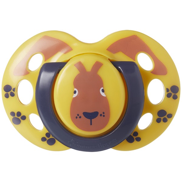 Продукт Tommee Tippee FUN FRIENDS - ОРТОДОНТИЧНИ ЗАЛЪГАЛКИ 18-36М (2 бр./оп.) - 0 - BG Hlapeta