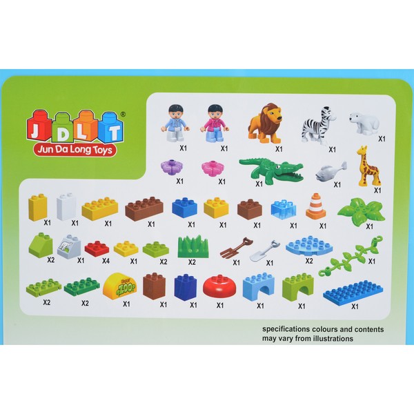 Продукт Moni Zoo - Конструктор 48 части - 0 - BG Hlapeta