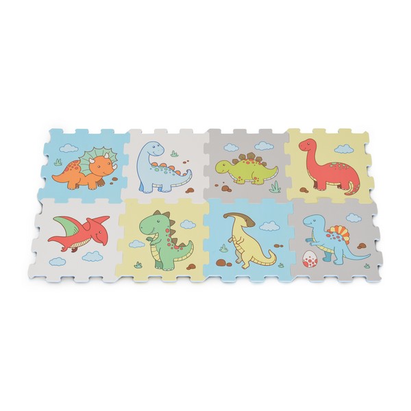 Продукт Moni Toys Dinosaur - Мек пъзел с принт - 0 - BG Hlapeta