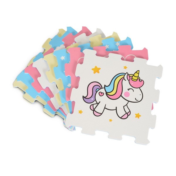 Продукт Moni Toys Unicorn - Мек пъзел с принт - 0 - BG Hlapeta