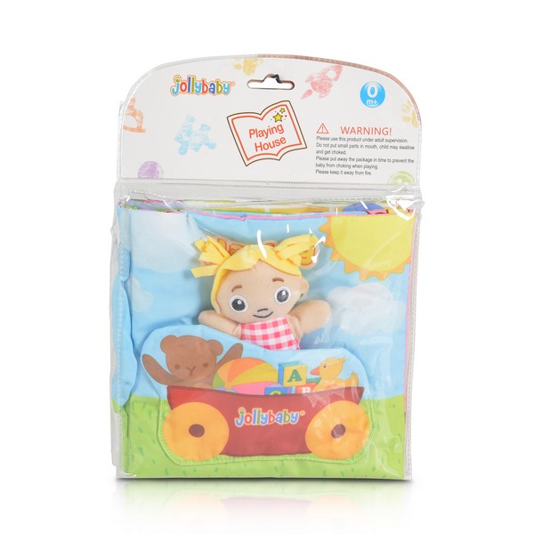 Продукт Jollybaby - Мека книжка-чанта с кукла - 0 - BG Hlapeta