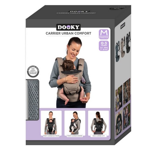 Продукт Dooky Original Urban Comfort - Раница за носене на бебе - 0 - BG Hlapeta