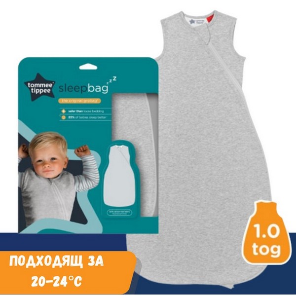 Продукт Tommee tippee - Спален чувал 6-18 месеца 1тог (температура от 20 до 24 градуса)  - 0 - BG Hlapeta