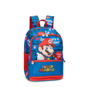 Super Mario Blue - Ученическа раница