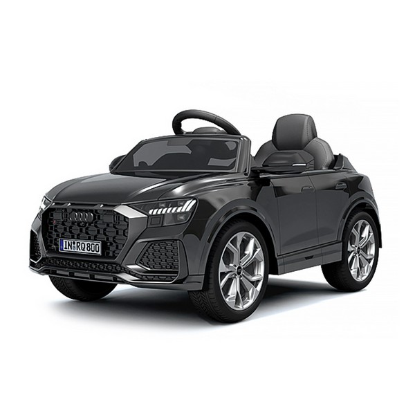 Продукт Акумулаторна кола AUDI RS Q8 12V с меки гумии кожена седалка - 0 - BG Hlapeta