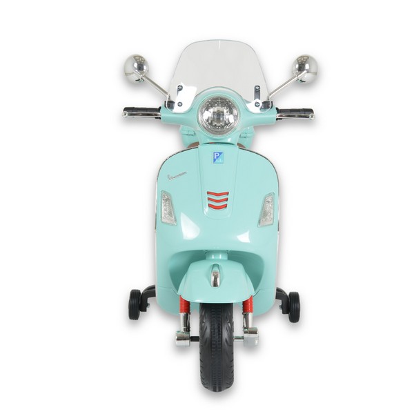 Продукт Акумулаторен мотор 801 Vespa GTS Super 12V с кожена седалка - 0 - BG Hlapeta