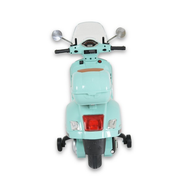 Продукт Акумулаторен мотор 801 Vespa GTS Super 12V с кожена седалка - 0 - BG Hlapeta