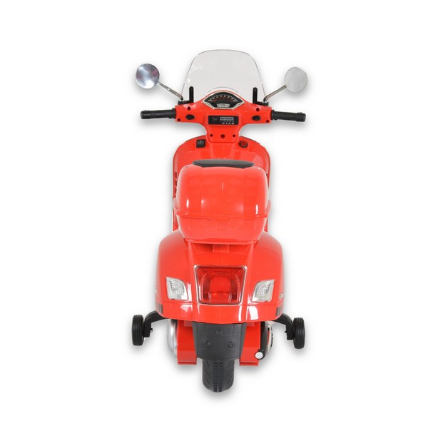 Продукт Акумулаторен мотор 801 Vespa GTS Super 12V с кожена седалка - 0 - BG Hlapeta