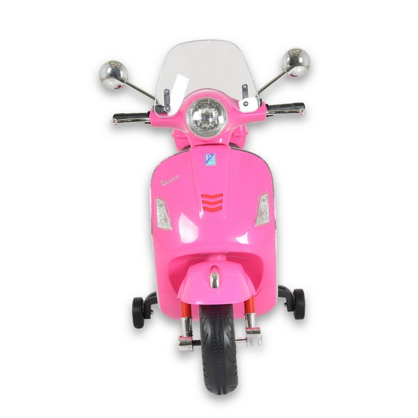 Продукт Акумулаторен мотор 801 Vespa GTS Super 12V с кожена седалка - 0 - BG Hlapeta