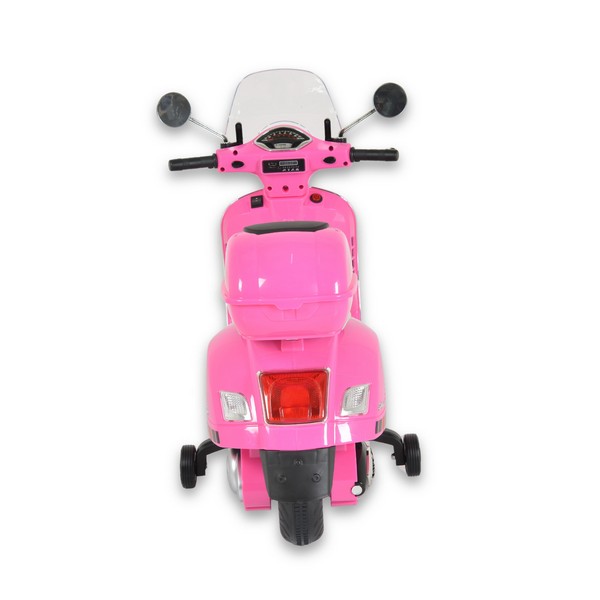 Продукт Акумулаторен мотор 801 Vespa GTS Super 12V с кожена седалка - 0 - BG Hlapeta