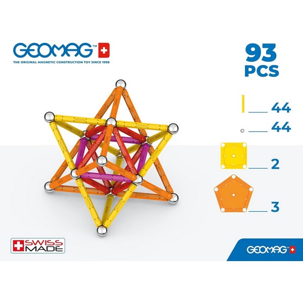 Продукт Geomag Classic 273 - Магнитен конструктор, 93 части - 0 - BG Hlapeta