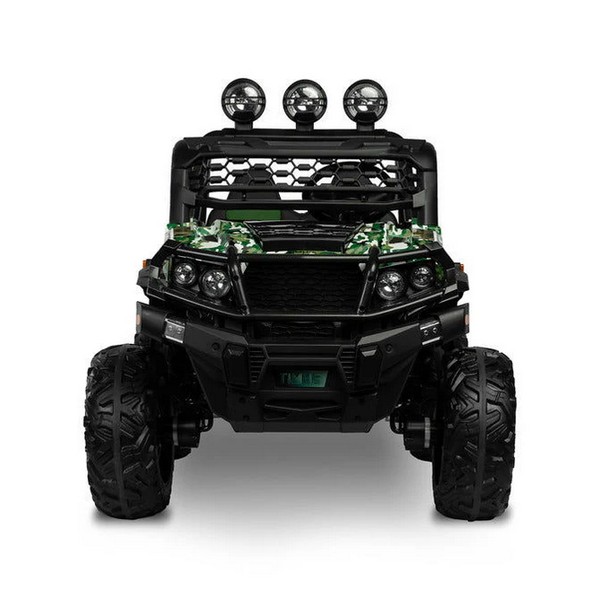 Продукт Акумулаторно бъги с висока проходимост Timus 12V с меки гуми и кожена седалка - 0 - BG Hlapeta