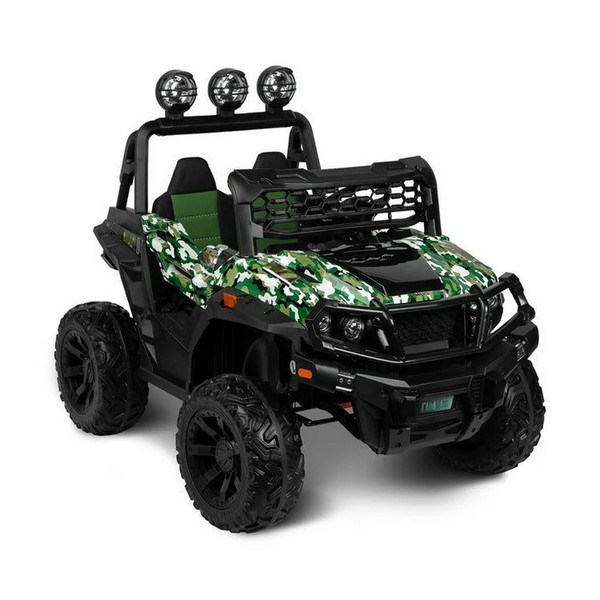 Продукт Акумулаторно бъги с висока проходимост Timus 12V с меки гуми и кожена седалка - 0 - BG Hlapeta