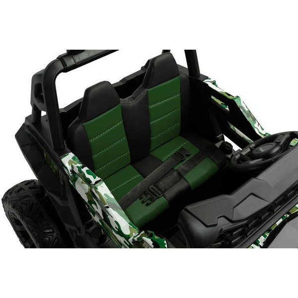 Продукт Акумулаторно бъги с висока проходимост Timus 12V с меки гуми и кожена седалка - 0 - BG Hlapeta