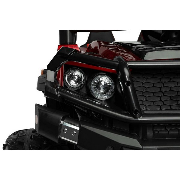 Продукт Акумулаторно бъги с висока проходимост Timus 12V с меки гуми и кожена седалка - 0 - BG Hlapeta