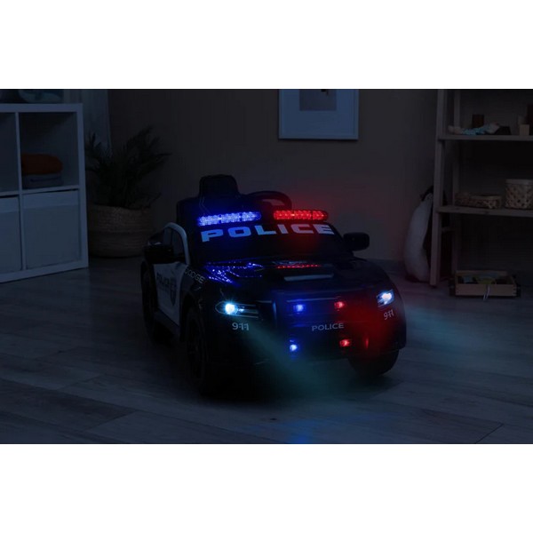 Продукт Акумулаторна Кола Dоdge Charger Police 12V с меки гуми и кожена седалка - 0 - BG Hlapeta