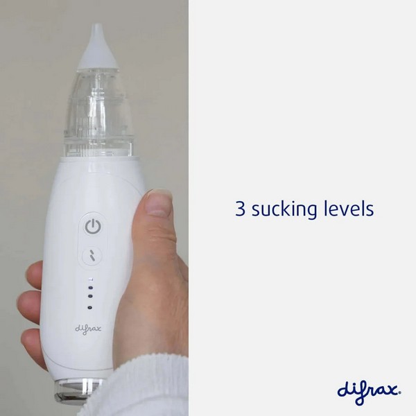 Продукт Difrax - Електрически аспиратор за нос с USB кабел - 0 - BG Hlapeta