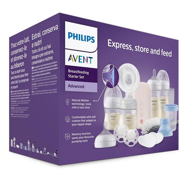 Продукт Philips AVENT Natural Motion Advanced  - Комплект електрическа помпа за изцеждане на кърма - 0 - BG Hlapeta