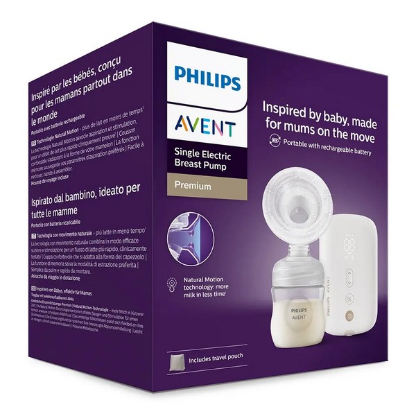 Продукт Philips AVENT Natural Motion Premium - Електрическа помпа с аксесоари - 0 - BG Hlapeta