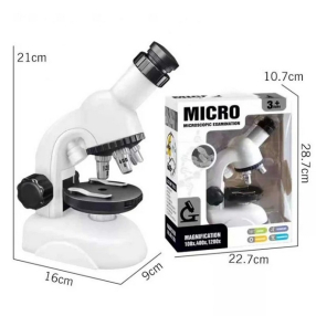 STEAM комплект - Детски микроскоп 100/400/1200Х