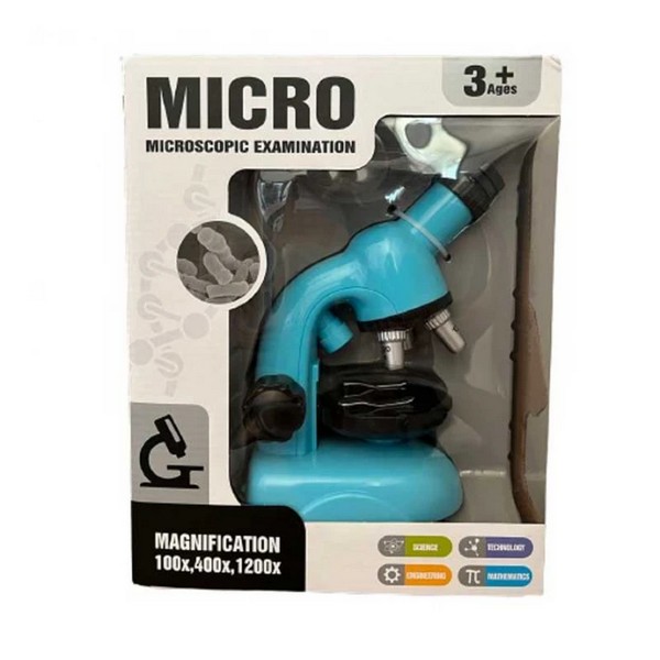Продукт STEAM комплект - Детски микроскоп 100/400/1200Х - 0 - BG Hlapeta