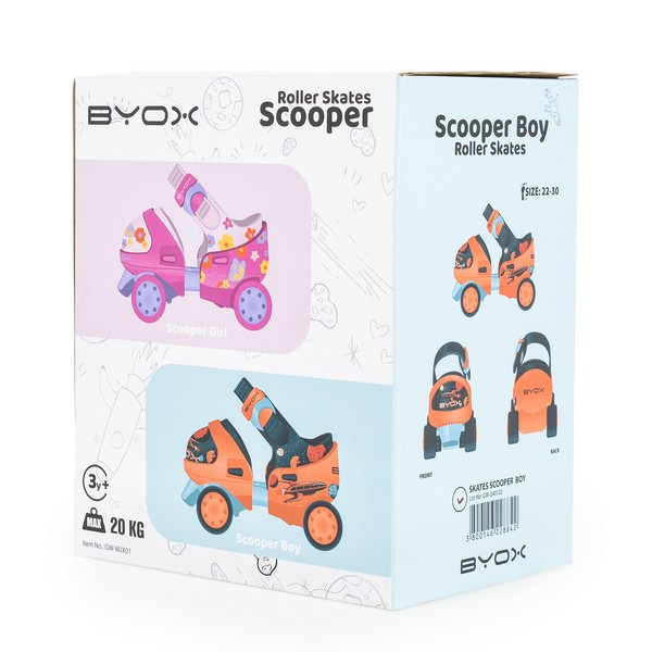 Продукт Byox Scooper - Кънки 22-30 - 0 - BG Hlapeta