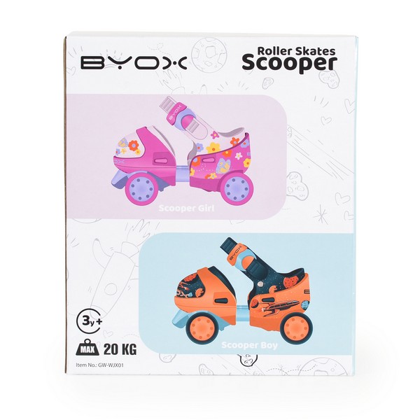 Продукт Byox Scooper - Кънки 22-30 - 0 - BG Hlapeta