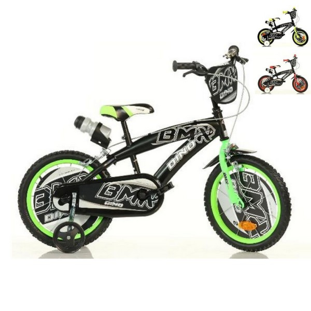 Dino Bikes BMX - Детско колело 14 инча с бутилка - RT/ - BG Hlapeta.com