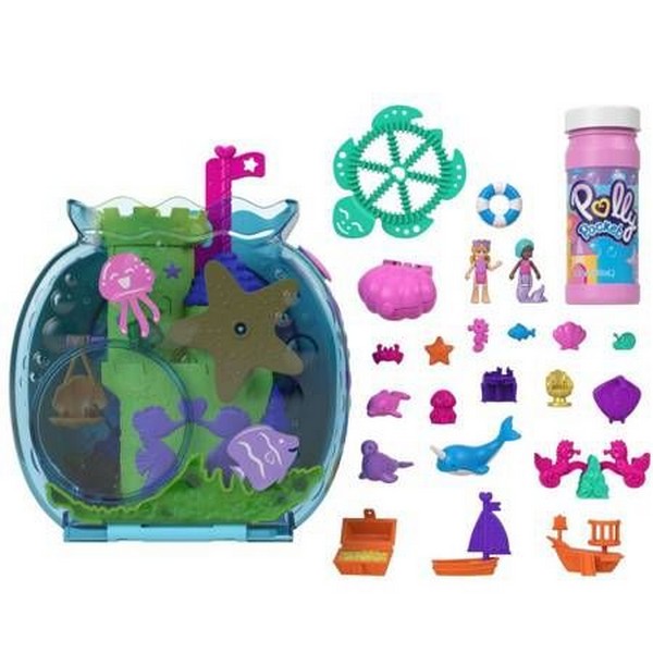 Продукт Mattel Polly Pocket - Аквариум с духалка за балончета - 0 - BG Hlapeta