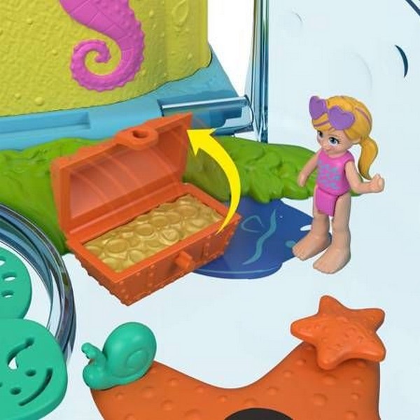 Продукт Mattel Polly Pocket - Аквариум с духалка за балончета - 0 - BG Hlapeta